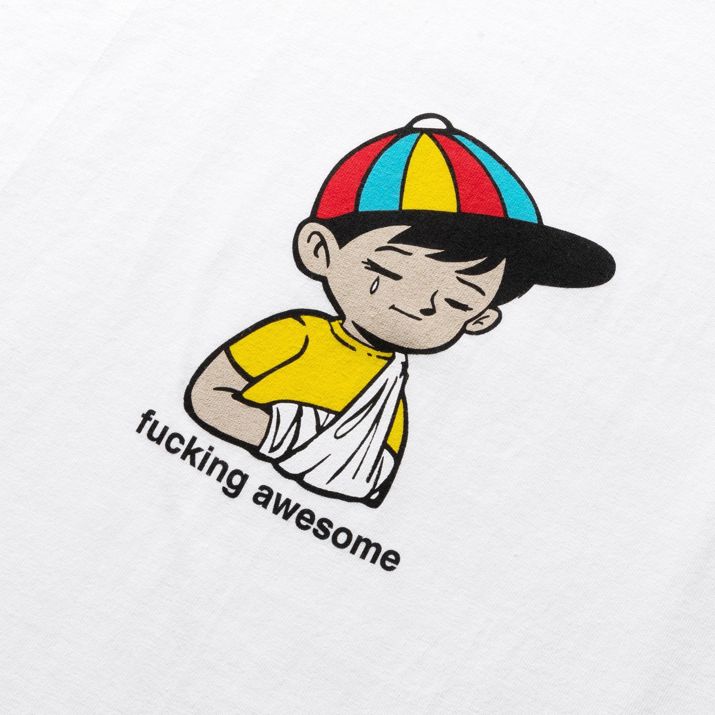 WANTO KID T-SHIRT WHITE | Bodega Product Image