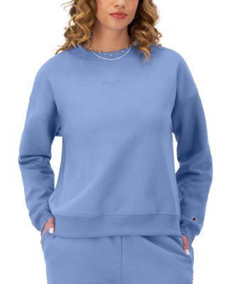 Champion Womens Powerblend Fleece Crewneck Sweatshirt Product Image