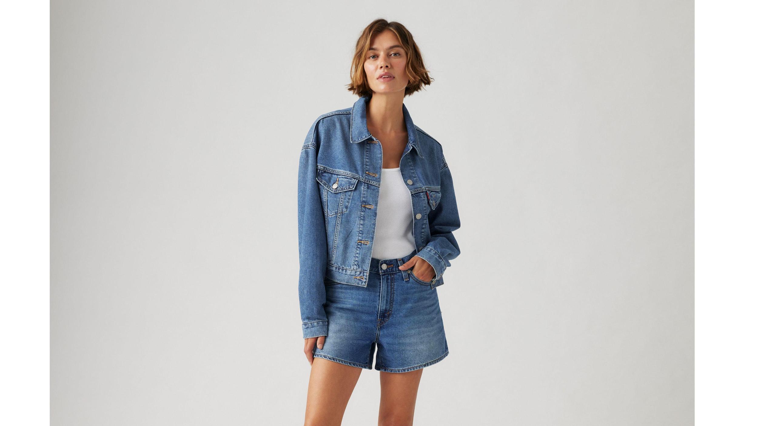 Shrunken '90s Trucker Jacket Product Image