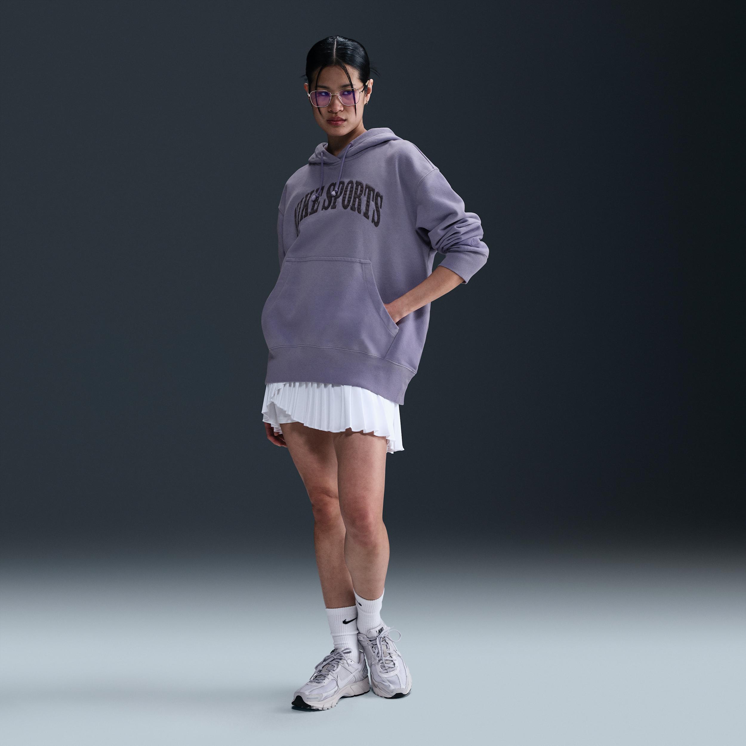 Nike Sportswear Phoenix French Terry Fleece Hoodie Sweatshirt Womens at Urban Outfitters Product Image