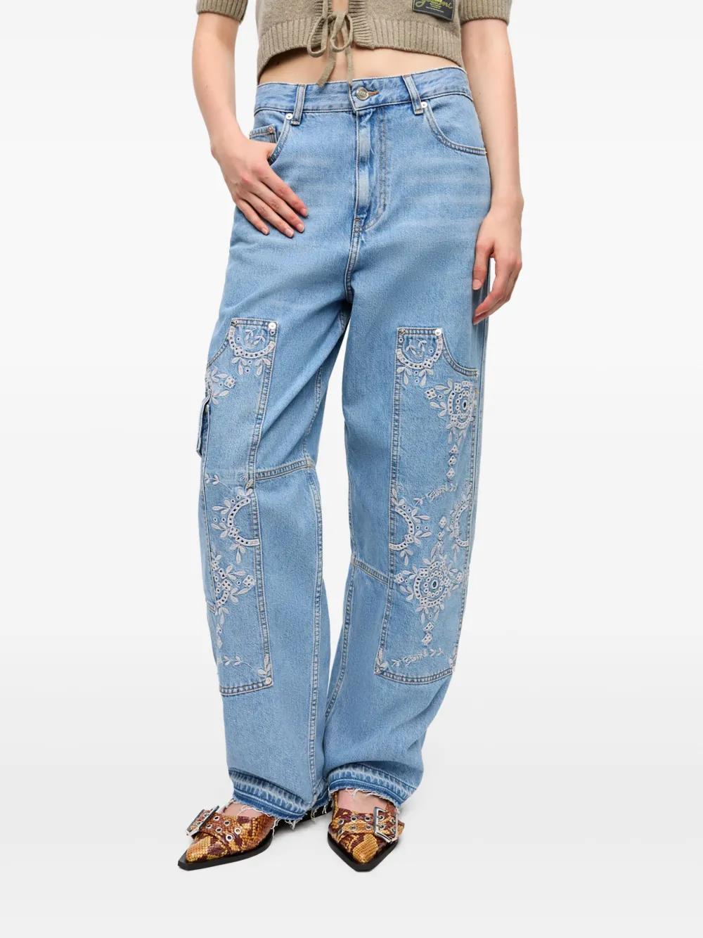broderie-anglaise jeans Product Image