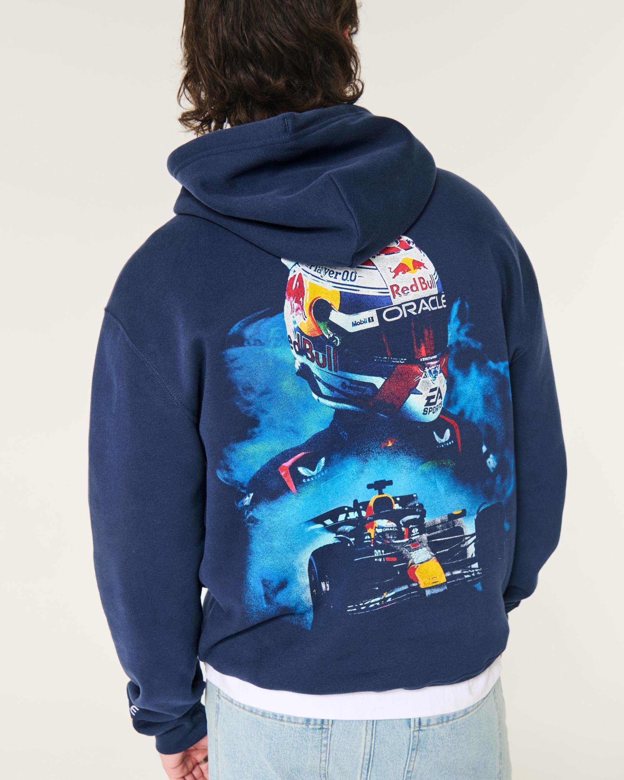 Relaxed Red Bull Oracle Racing Graphic Hoodie Product Image
