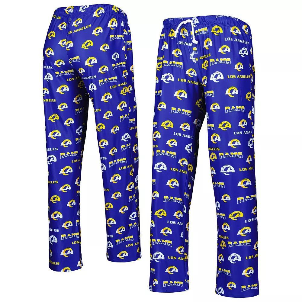 Women's Concepts Sport Royal Los Angeles Rams Breakthrough Knit Pants, Size: Medium, Blue Product Image