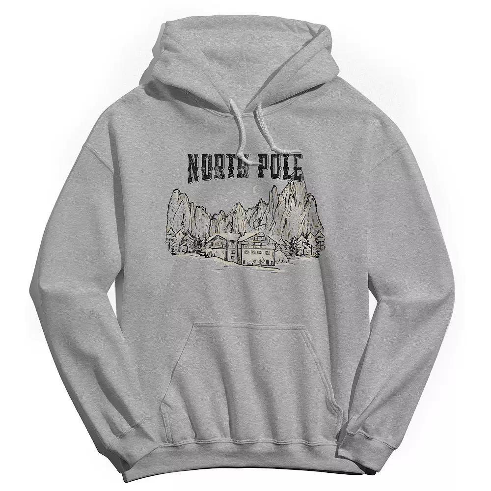 Mens North Pole Cabin Hoodie, Womens Product Image