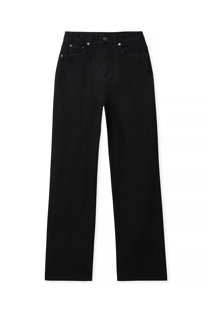 Straight High Waist Jeans Product Image