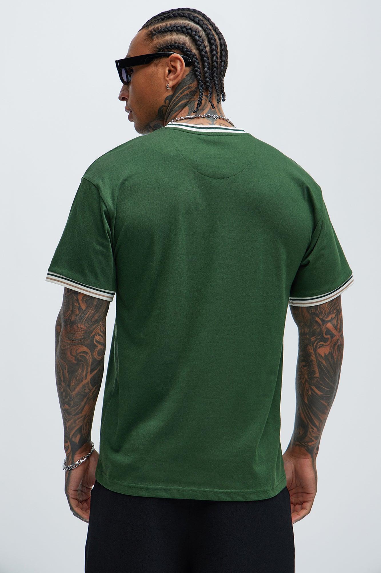 I'm The Captain Now Short Sleeve Tee - Green Product Image
