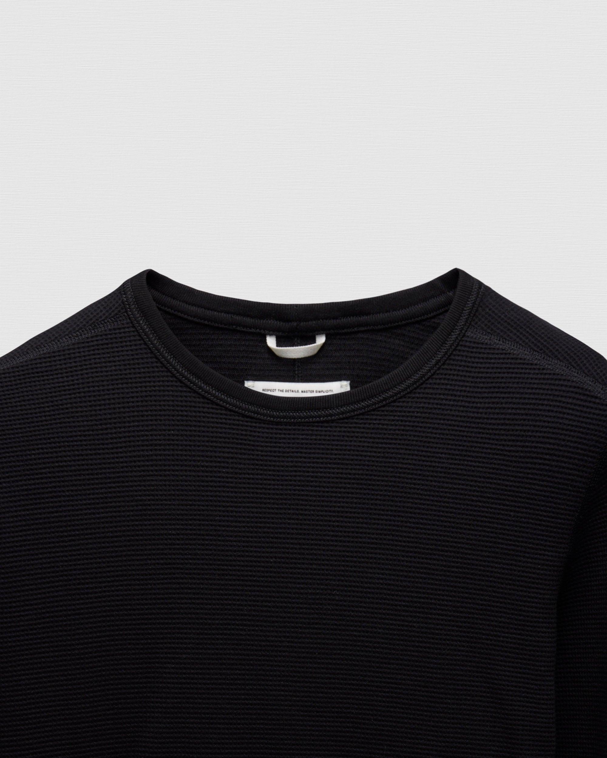 Lightweight Waffle Standard Long Sleeve Male Product Image