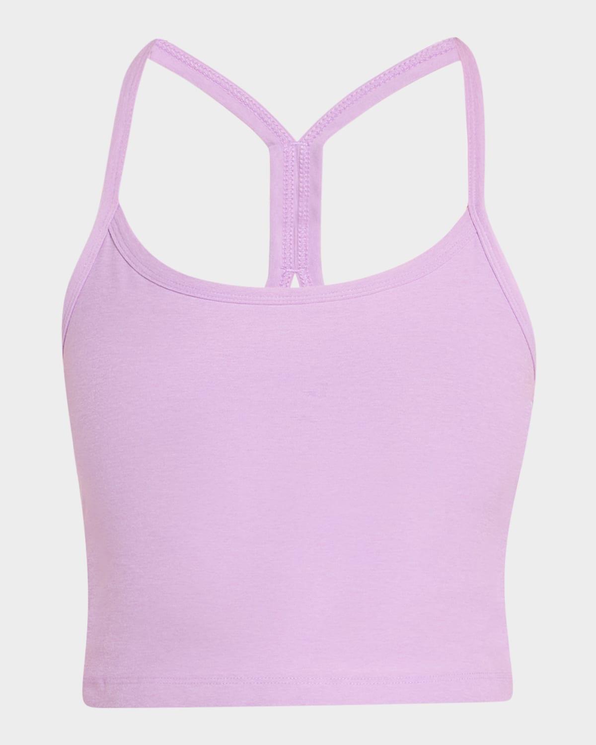 Space-dye Slim Racerback Cropped Tank Product Image