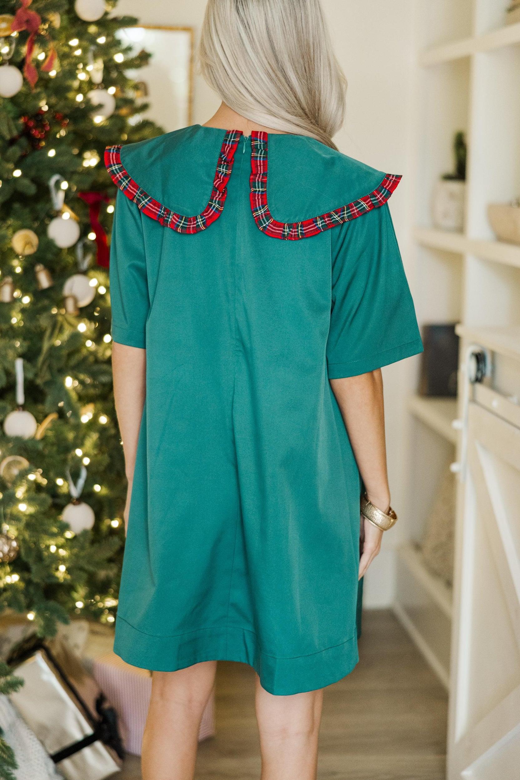 All In Plain Sight Green Dress Female Product Image