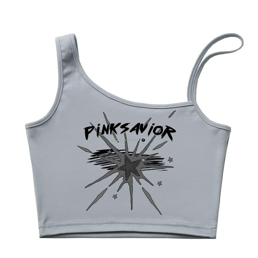Single Shoulder Camisole Top Product Image