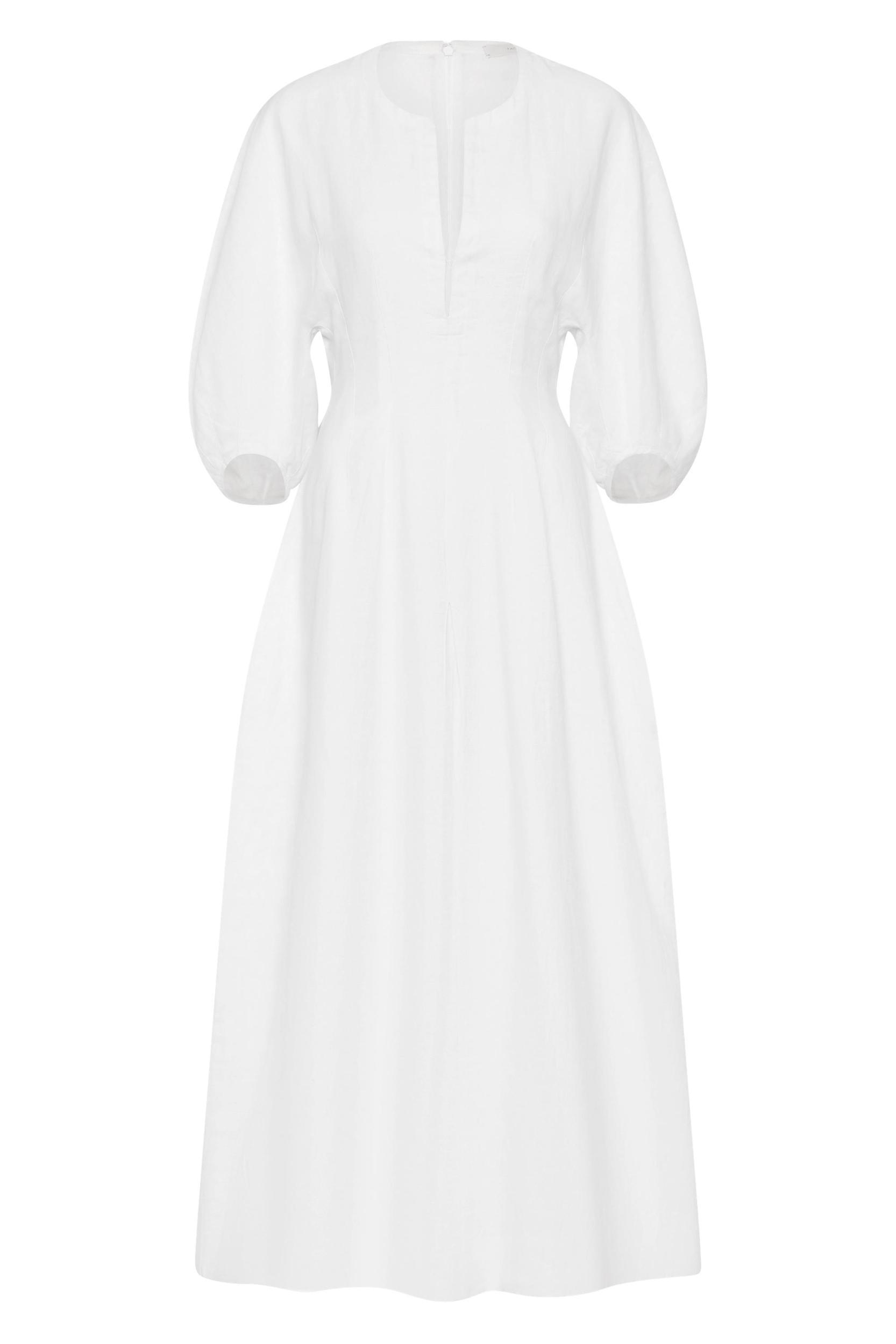 Soleil Maxi Dress White Product Image