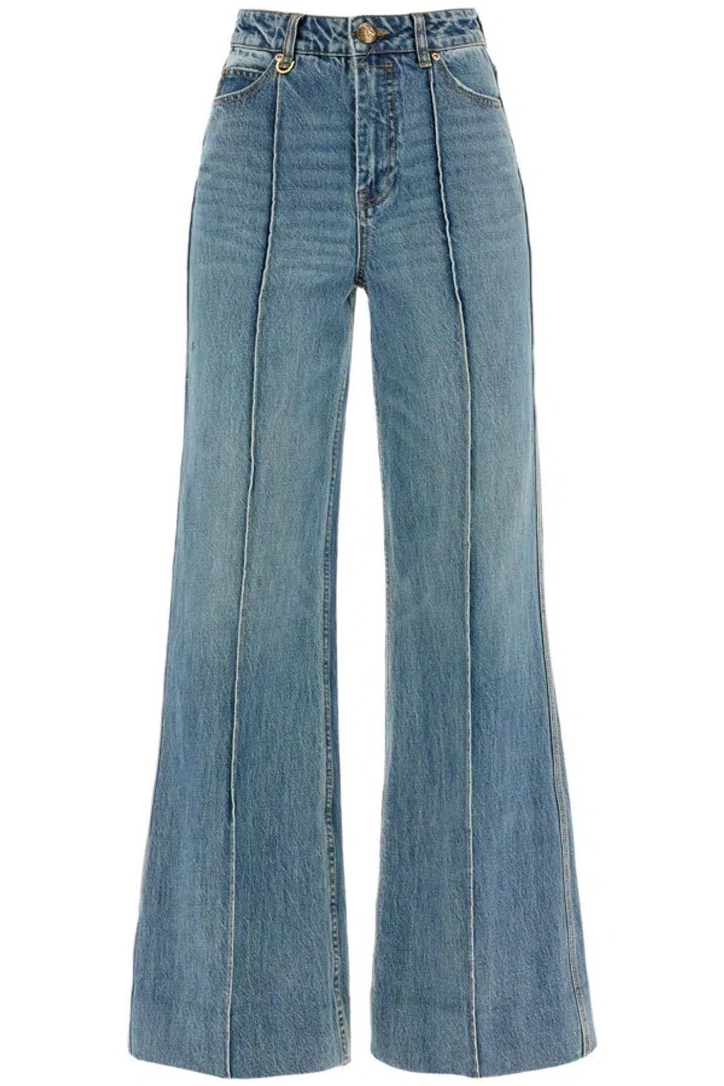 ZIMMERMANN Luminosity Wide-leg Jeans In Blue Product Image