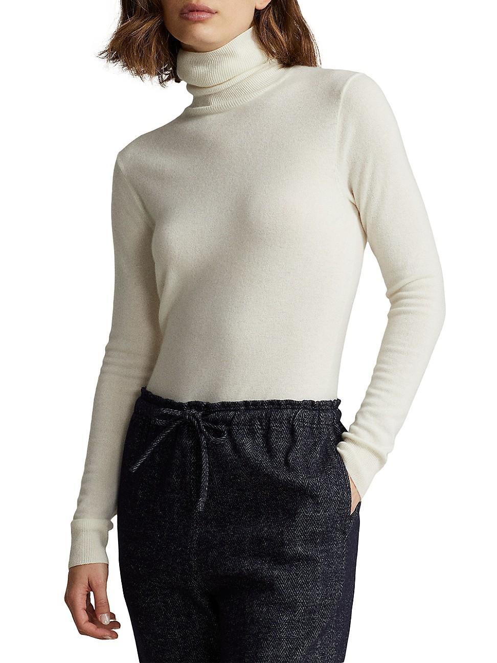 Slim-Fit Cashmere Turtleneck Product Image