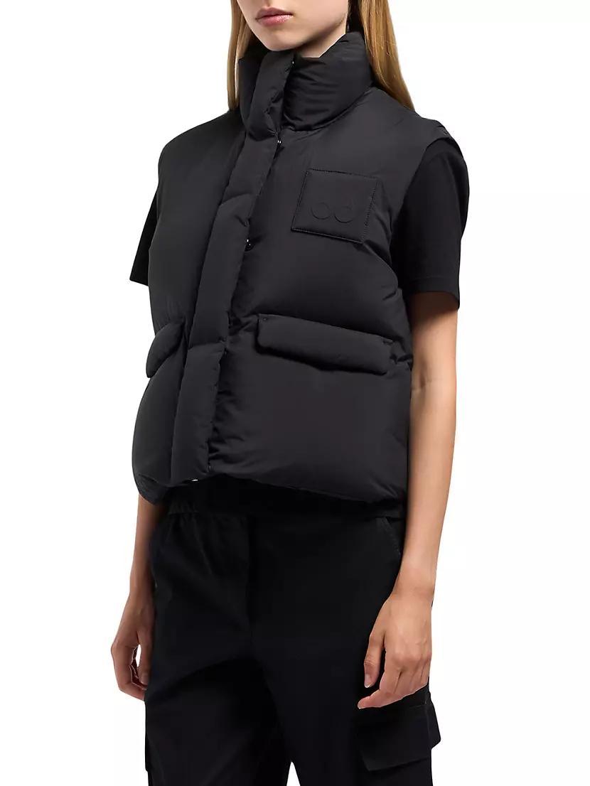 Womens Katrina Down Stand-Collar Vest Product Image