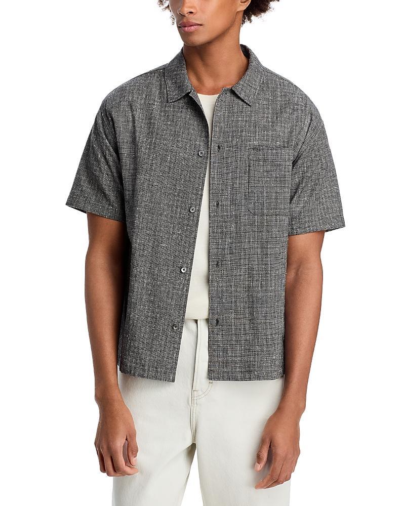Frame Mens Textured Short Sleeve Shirt Product Image