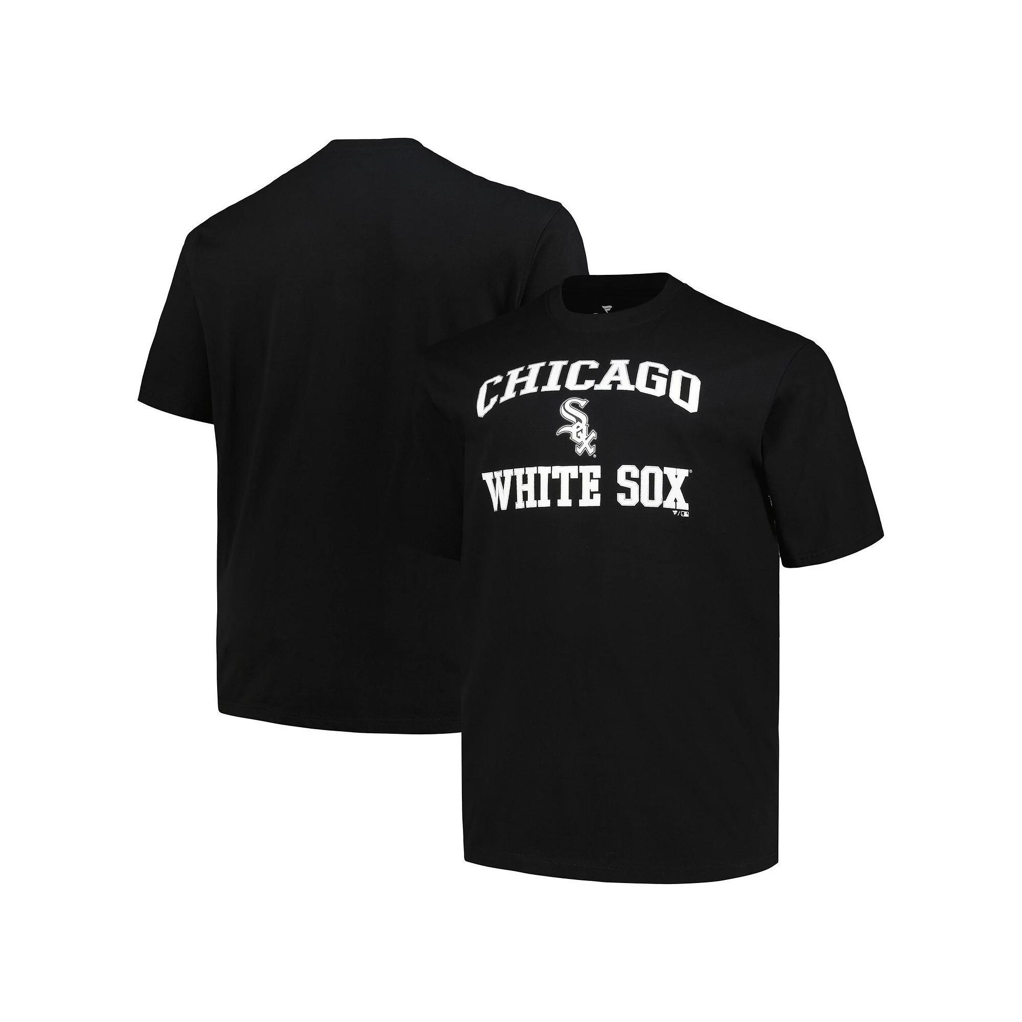 Men's Profile Black Chicago White Sox Big & Tall Heart & Soul T-Shirt, Size: 3XLT Product Image