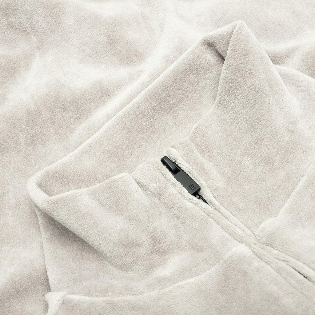 Essentials Women's Velour Mockneck - Desert Taupe Female Product Image