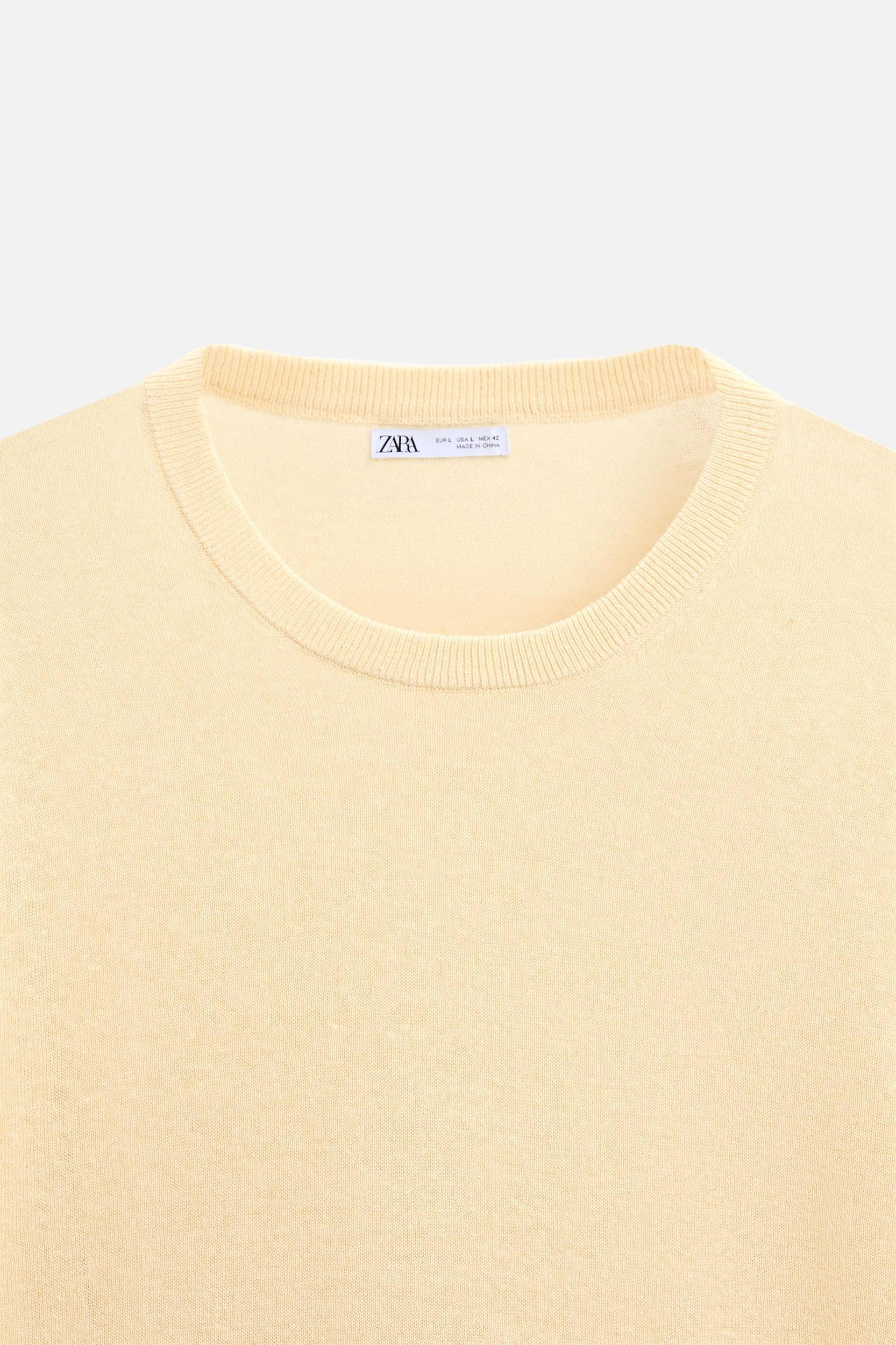LINEN BLEND SWEATER Product Image