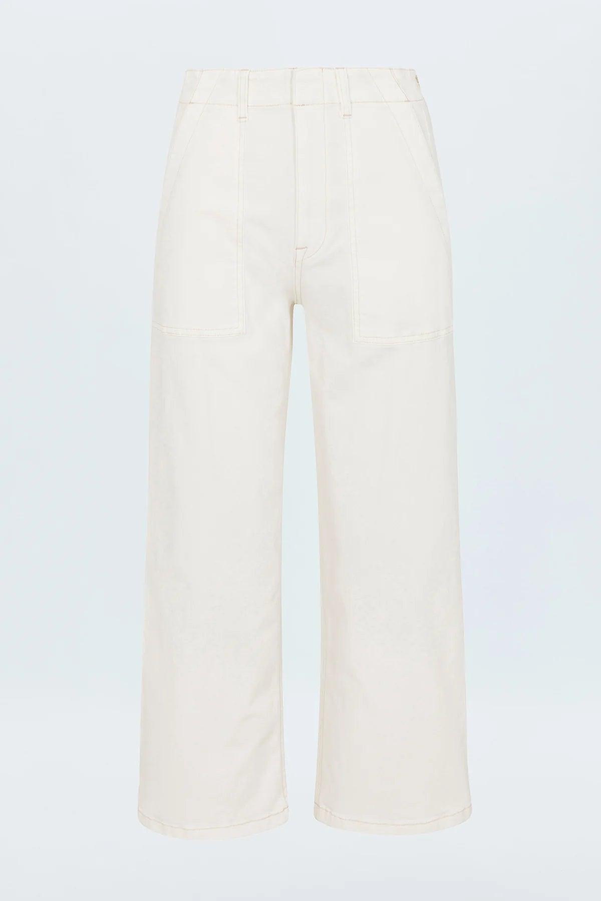 Sophia Wide Leg Pant - Le Blanc Product Image