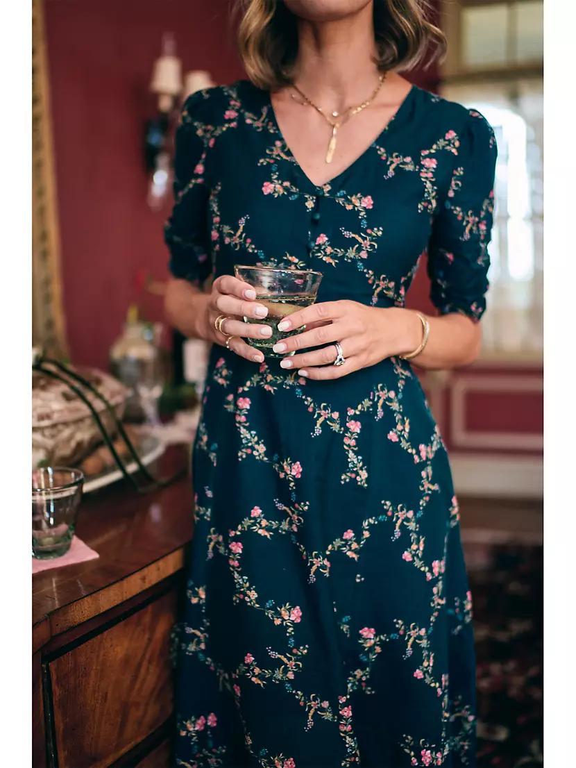 Elaine Floral Maxi Dress Product Image