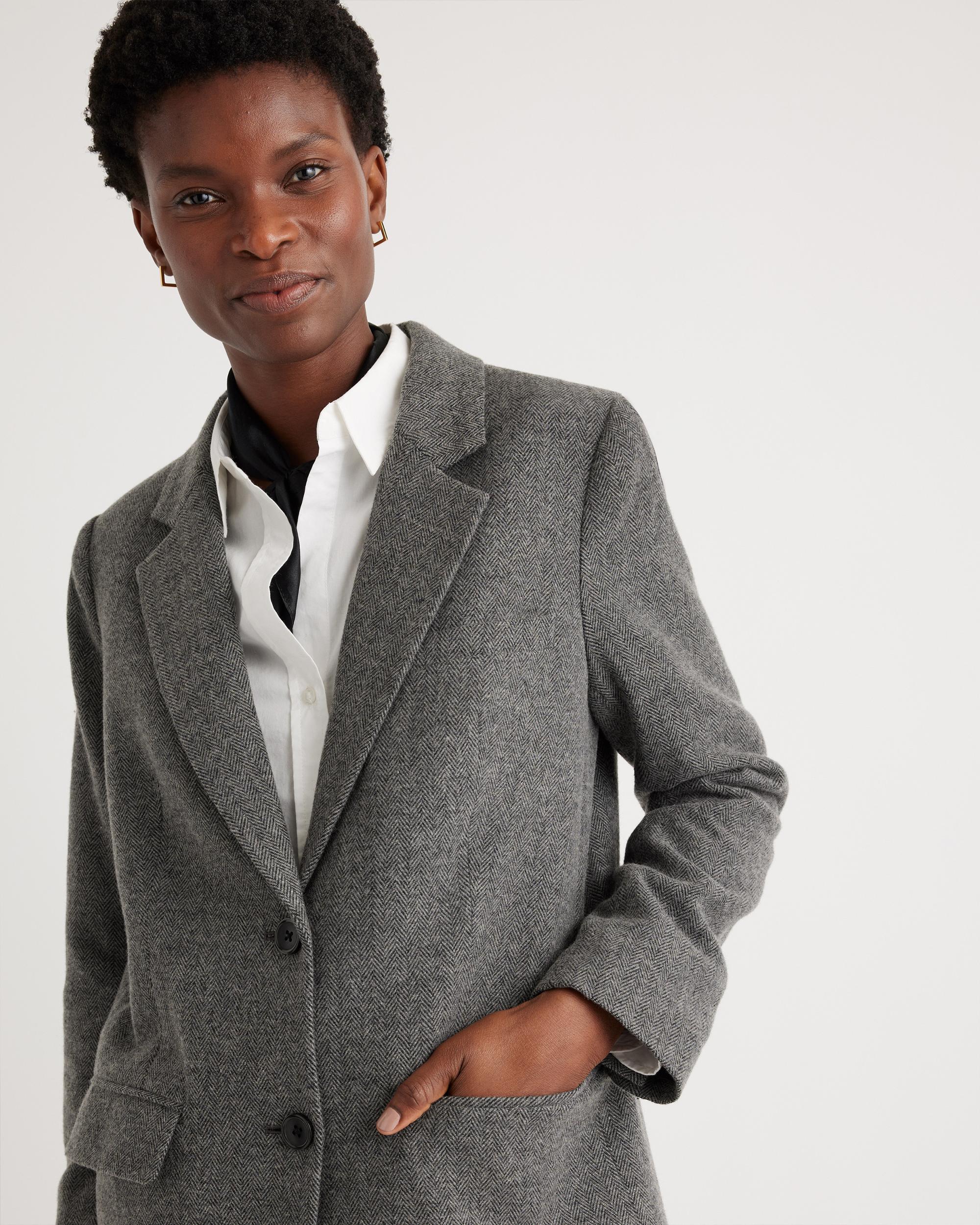 Quince | Women's Italian Wool OverSized Blazer Size XS Product Image