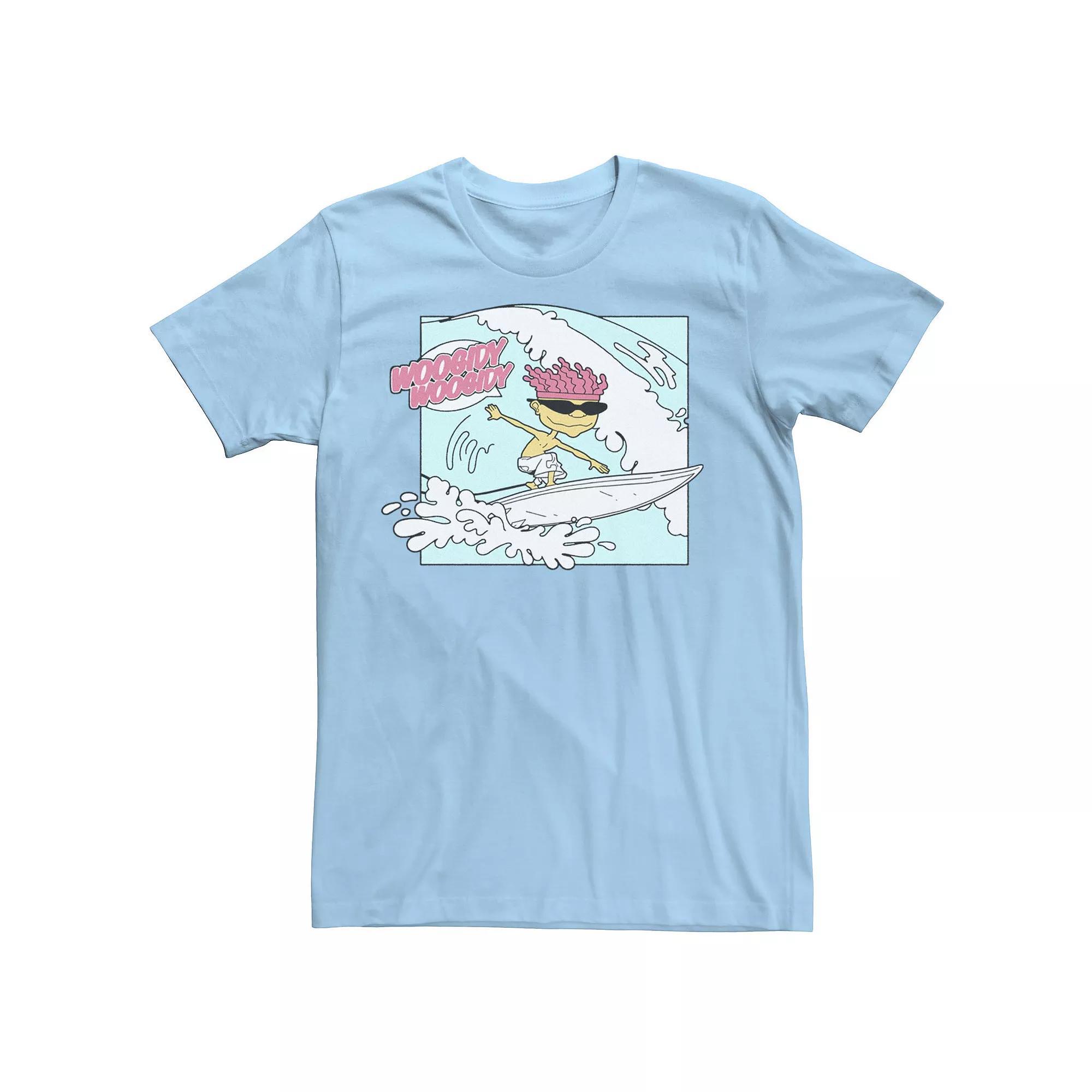 Men's Rocket Power Otto Woogidy Woogidy Poster Tee, Size: XXL, Light Blue Product Image