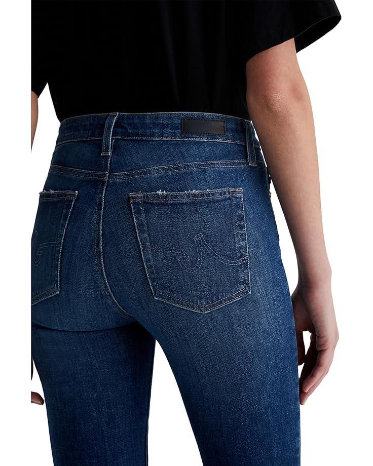 Women's AG Jeans Mari Mid-Rise Slim Straight Jeans in Mykonos Product Image
