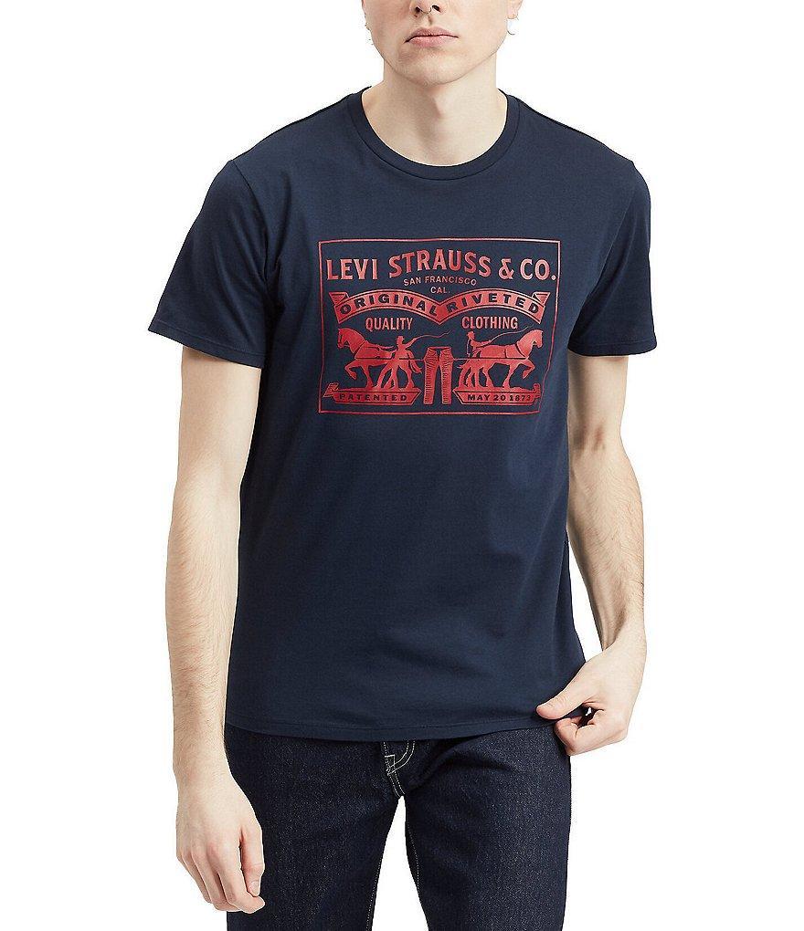 Levis 2-Horse Graphic Short-Sleeve T Product Image