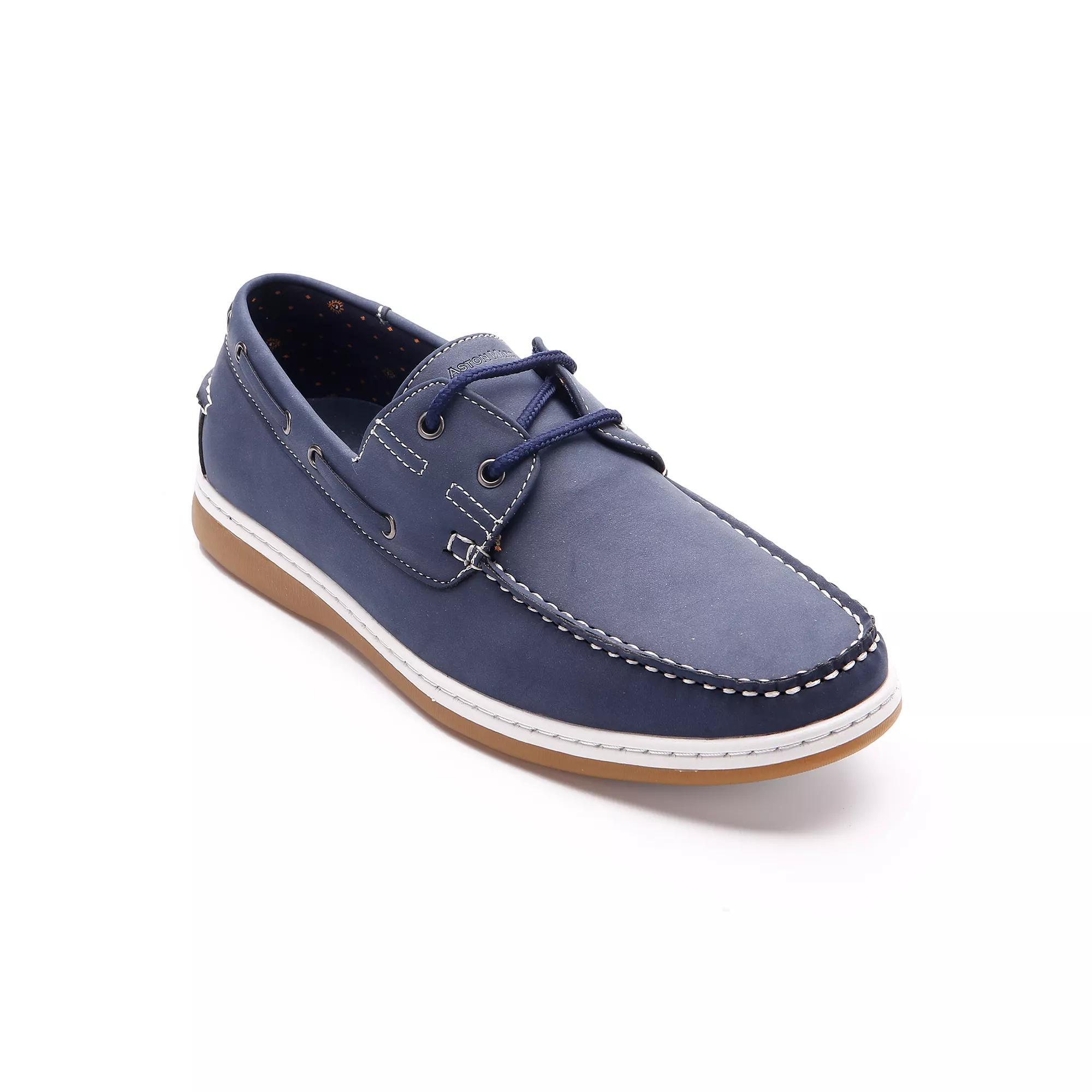 Aston Marc Sail Men's Boat Shoes, Size: 10, Blue Product Image