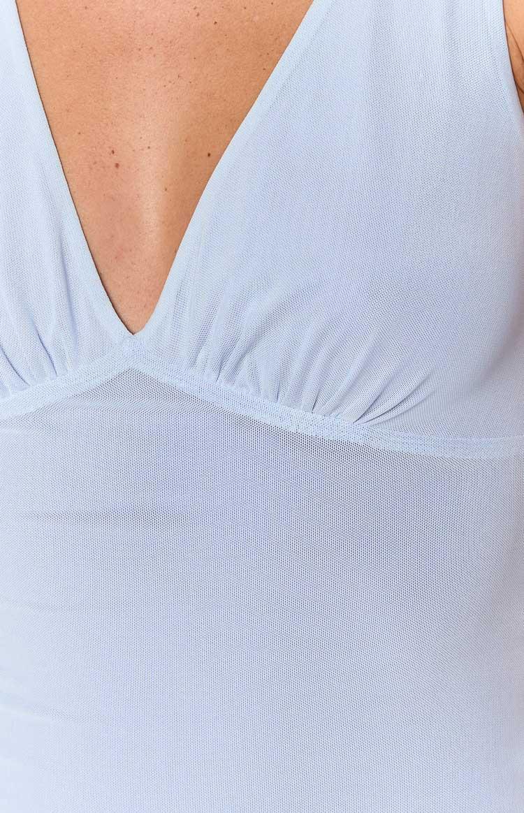 Sunflower Lilac Mesh Maxi Dress Product Image
