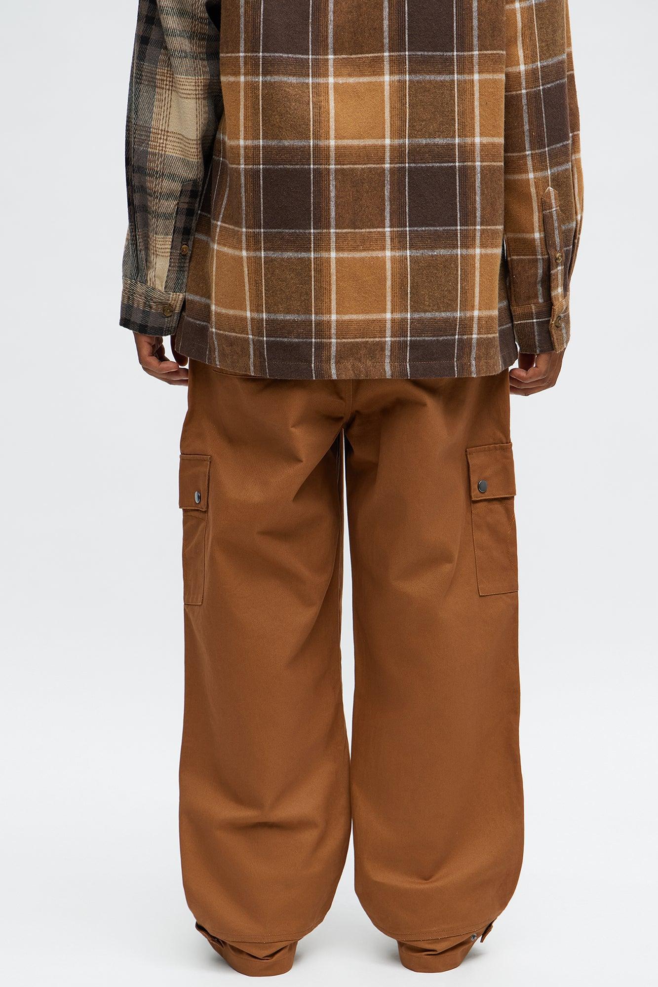 Baggy Talk My Walk Cargo Pant - Brown Product Image