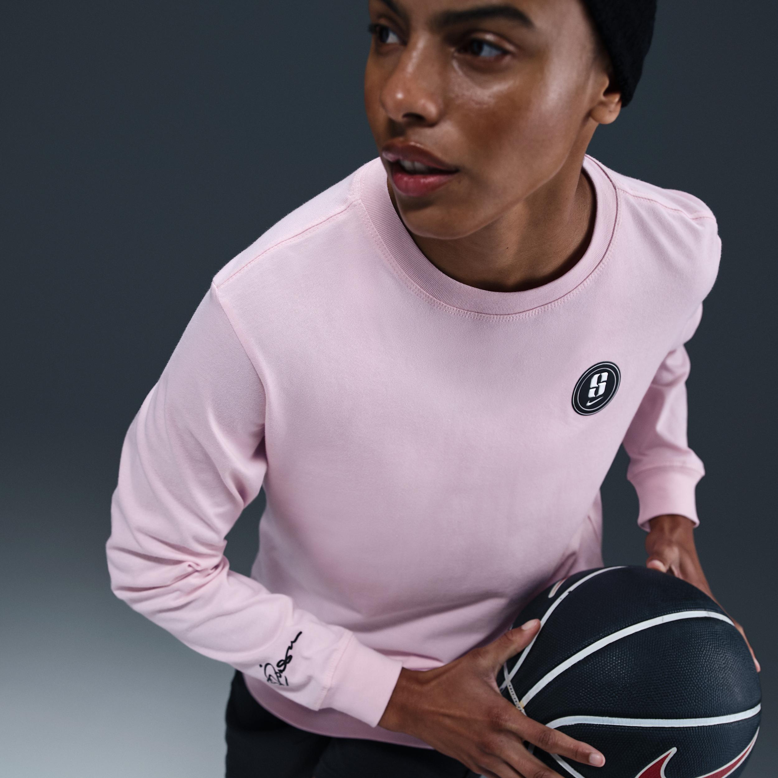 Nike Womens Sabrina Long-Sleeve Basketball Shirt Product Image