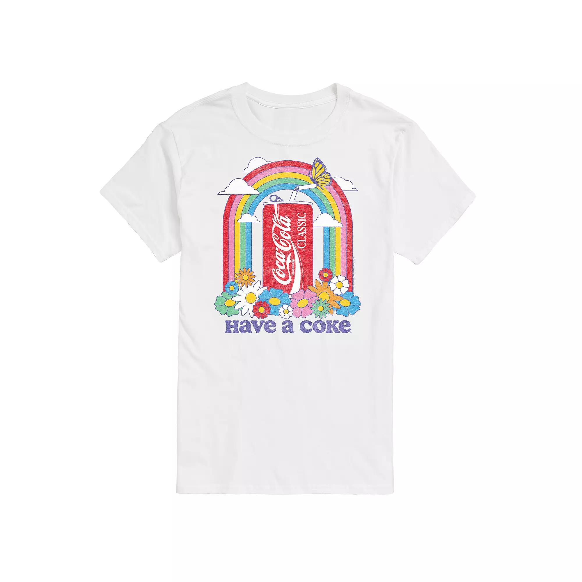 Mens Coca-Cola Have A Coke Rainbow Graphic Tee Product Image