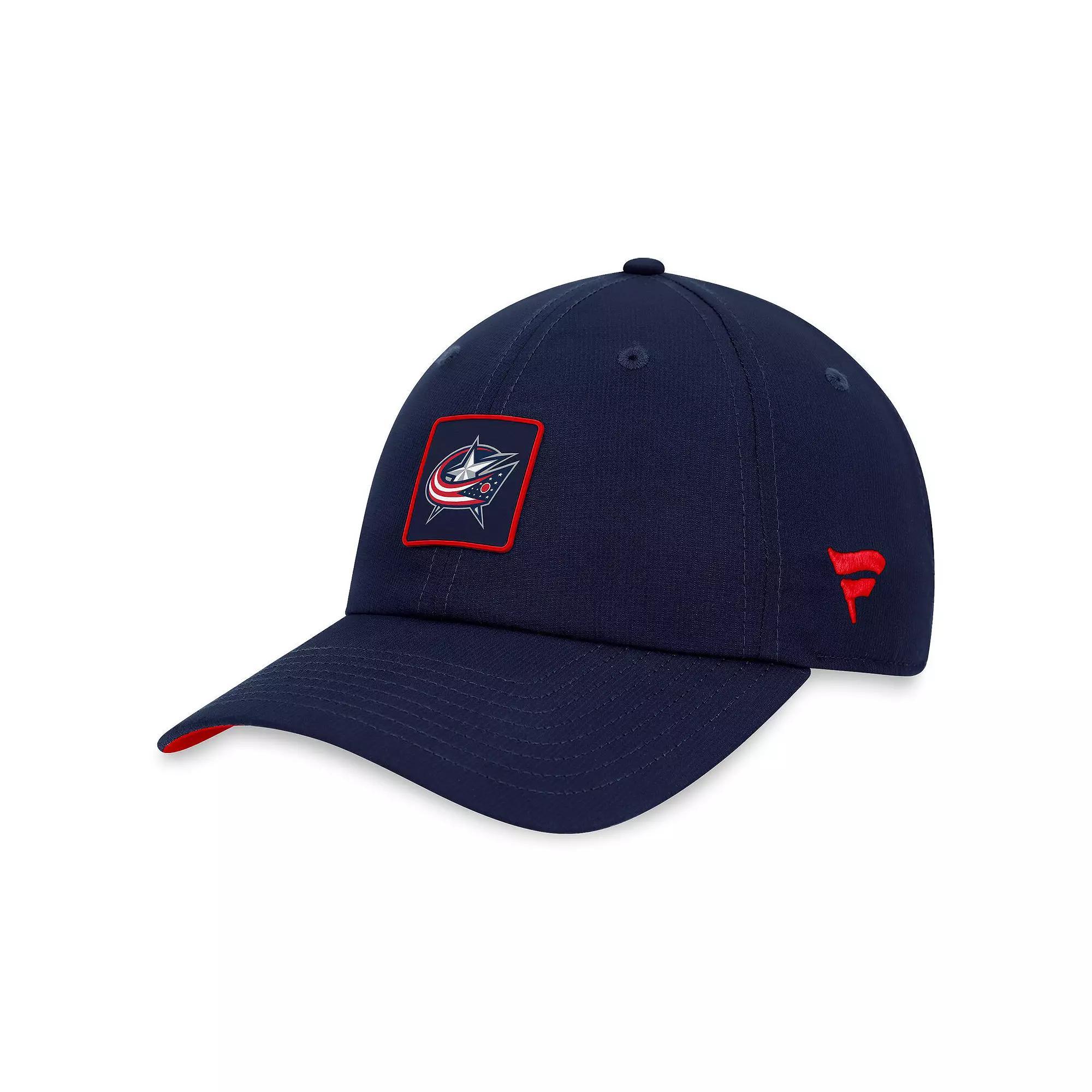 Men's Fanatics Branded  Navy Montreal Canadiens Authentic Pro Rink Adjustable Hat, Cnd Blue Product Image