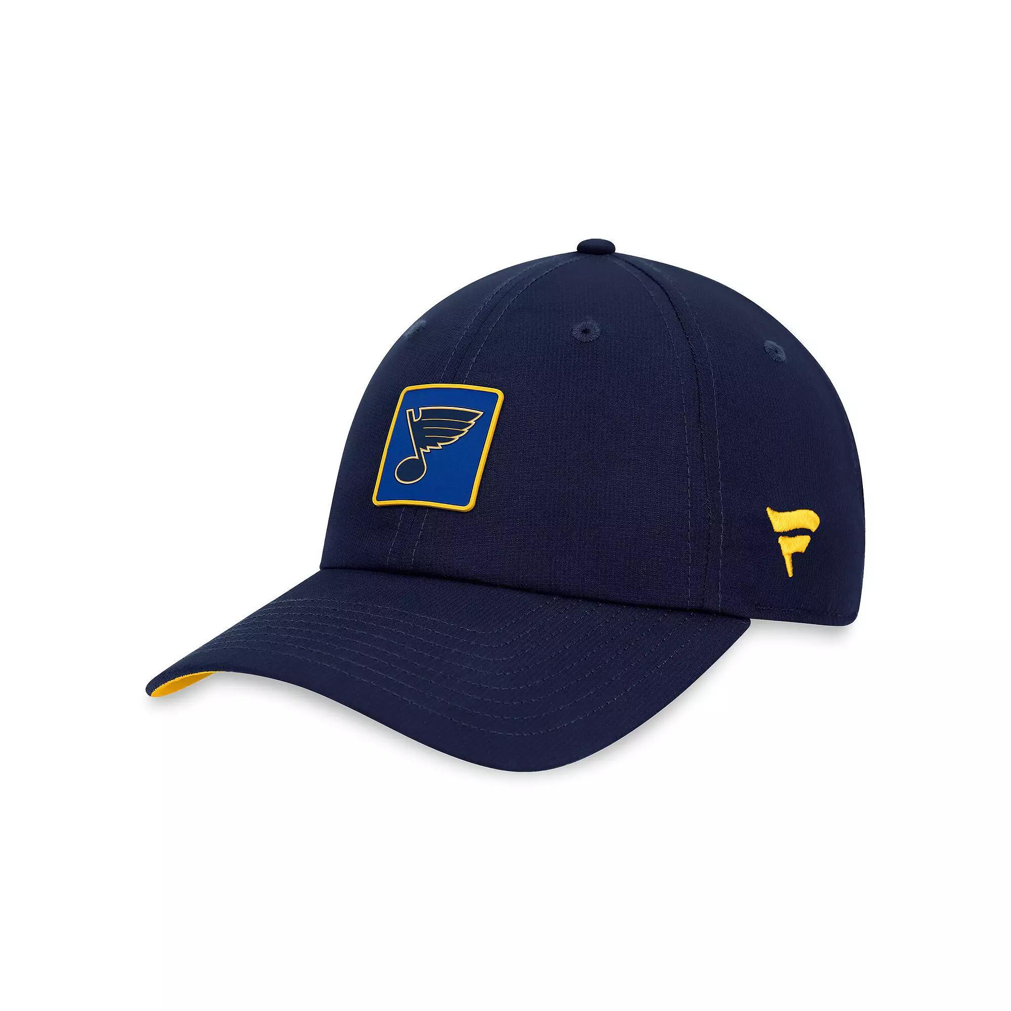 Men's Fanatics Branded  Navy Montreal Canadiens Authentic Pro Rink Adjustable Hat, Cnd Blue Product Image