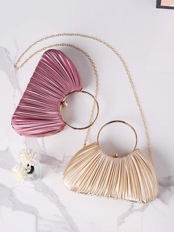 Pleated Split-Joint Bags Handbags Product Image