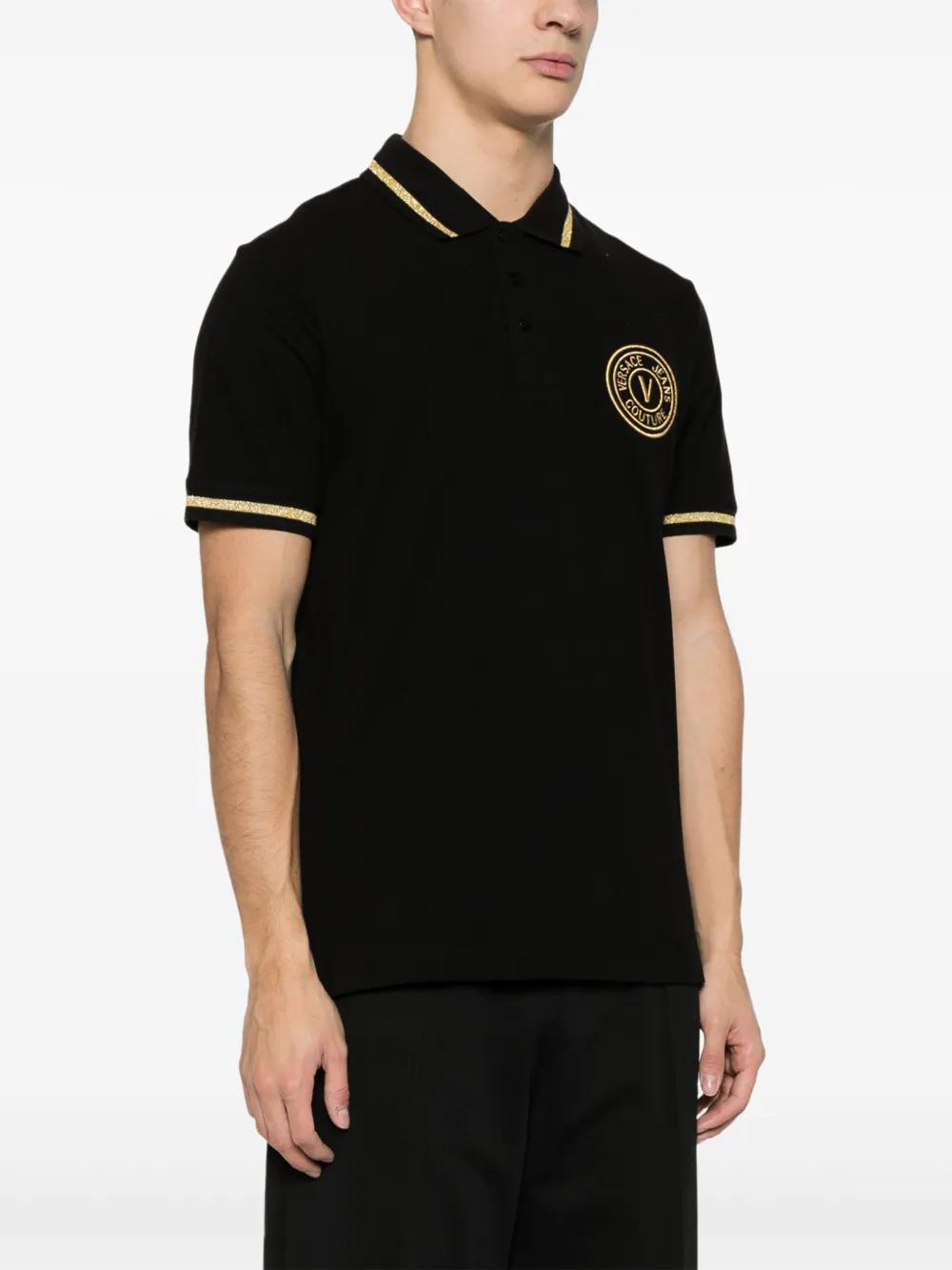 logo-embroidered polo shirt Product Image