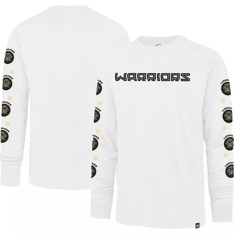 Mens 47 Golden State Warriors City Edition Downtown Franklin Long Sleeve T-Shirt Product Image