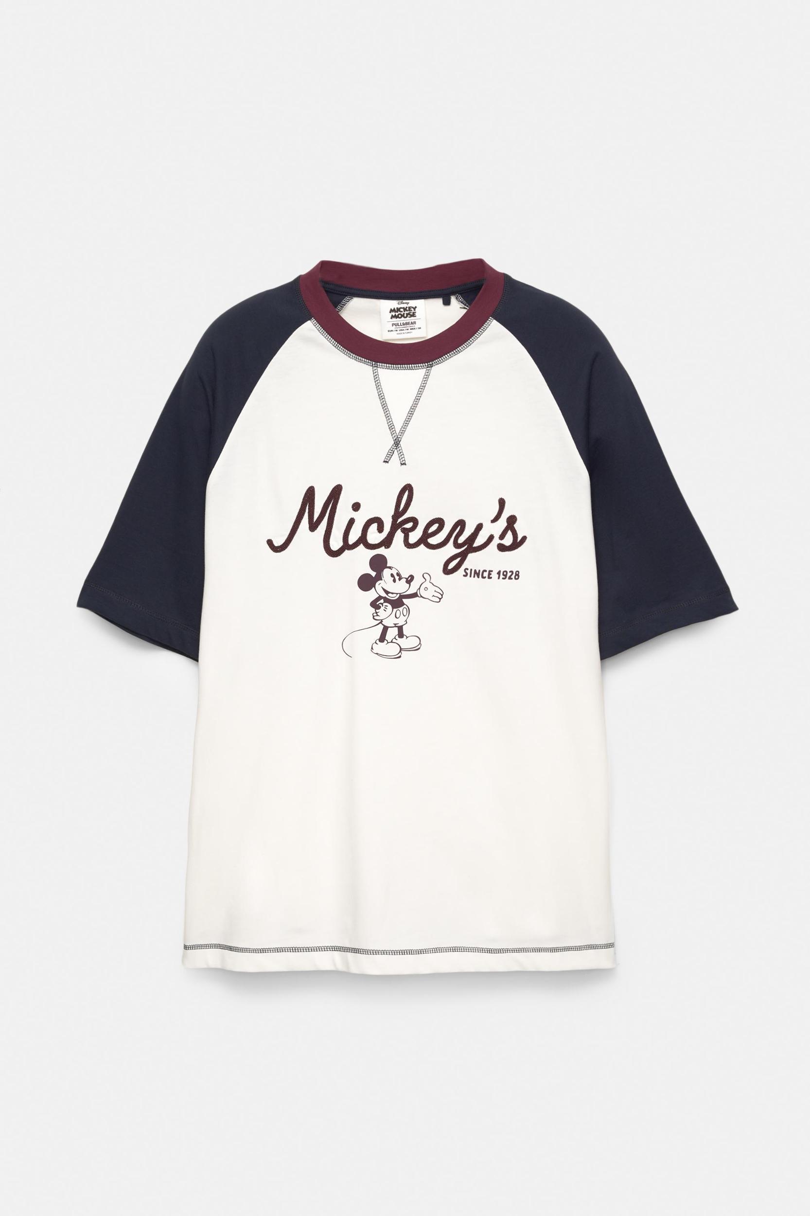 Mickey Mouse raglan T-shirt Product Image