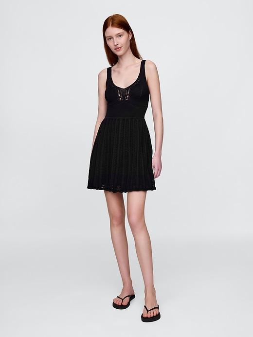 Crochet Mini Dress Product Image