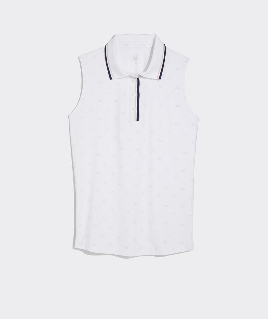 Sleeveless Performance Polo Product Image