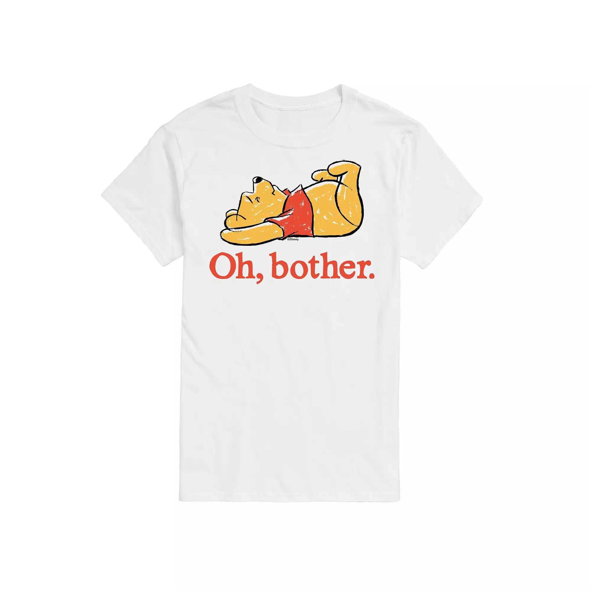Disneys Winnie the Pooh Big & Tall Oh Bother Graphic Tee, Mens Product Image