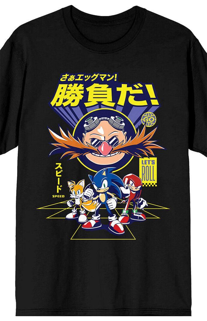 Men's Sonic The Hedgehog Group T-Shirt Product Image