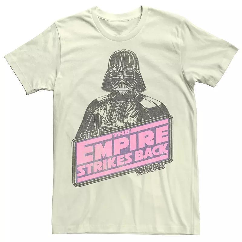 Men's Star Wars Vintage Vader Logo Tee, Size: Medium, Natural Product Image