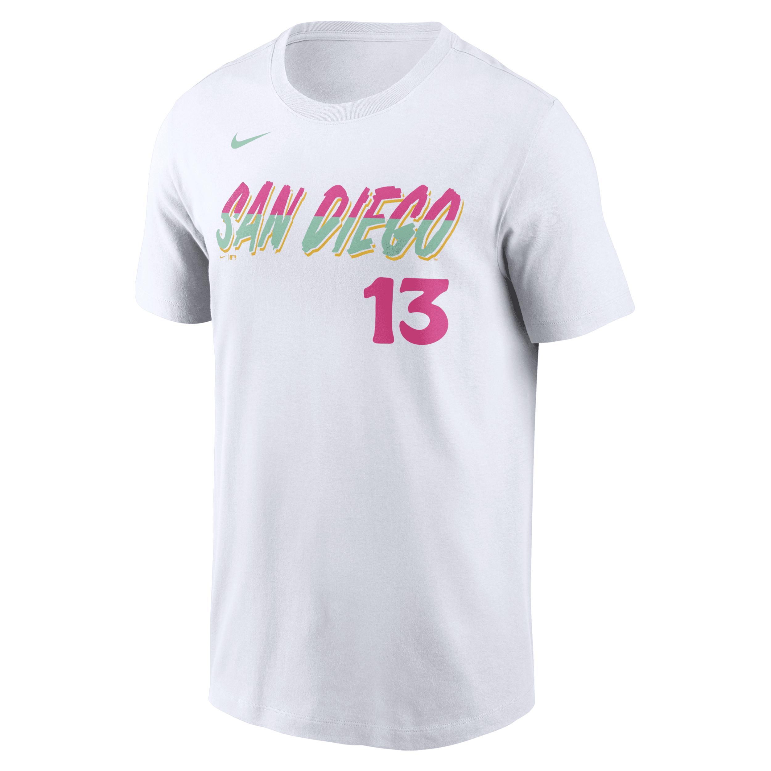 Nike Mens MLB San Diego Padres City Connect (Manny Machado) T-Shirt Product Image