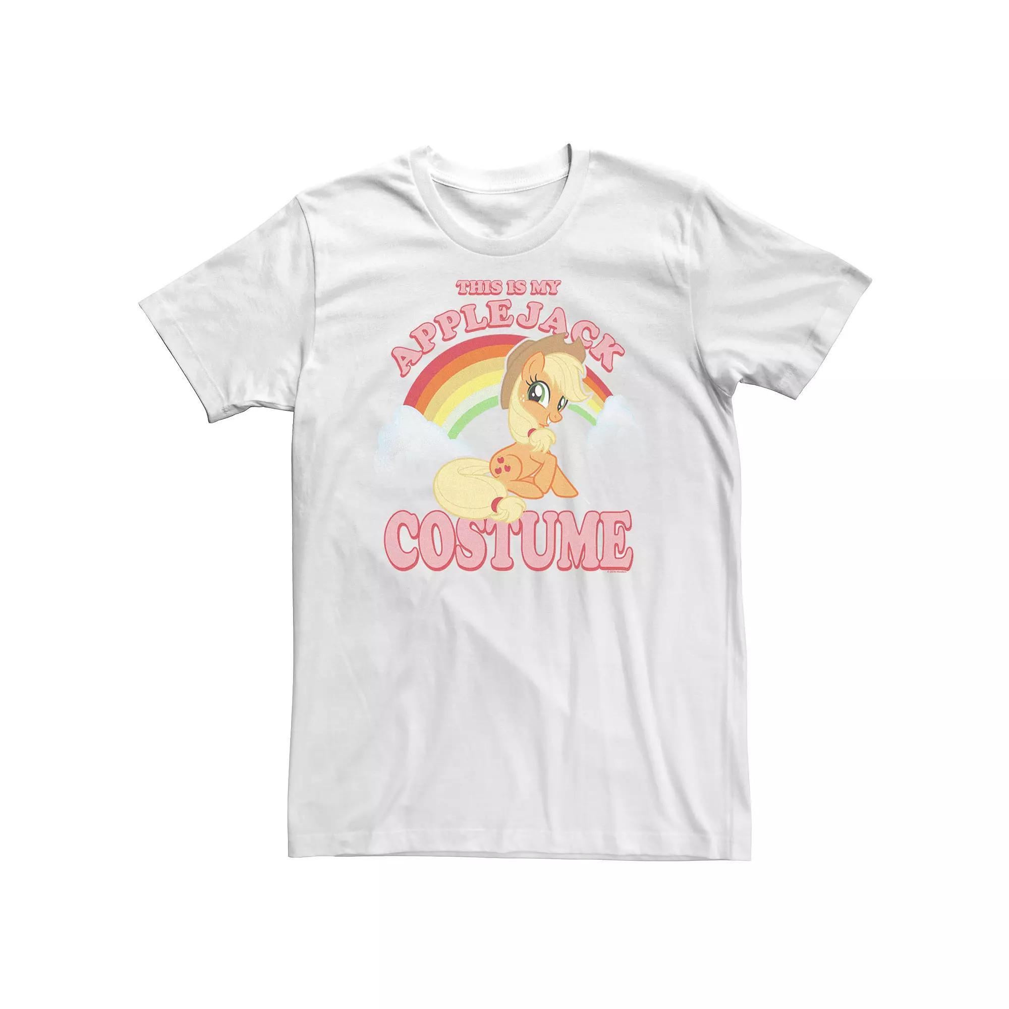 Big & Tall My Little Pony Applejack Halloween Costume Tee, Men's, Size: 4XL, White Product Image