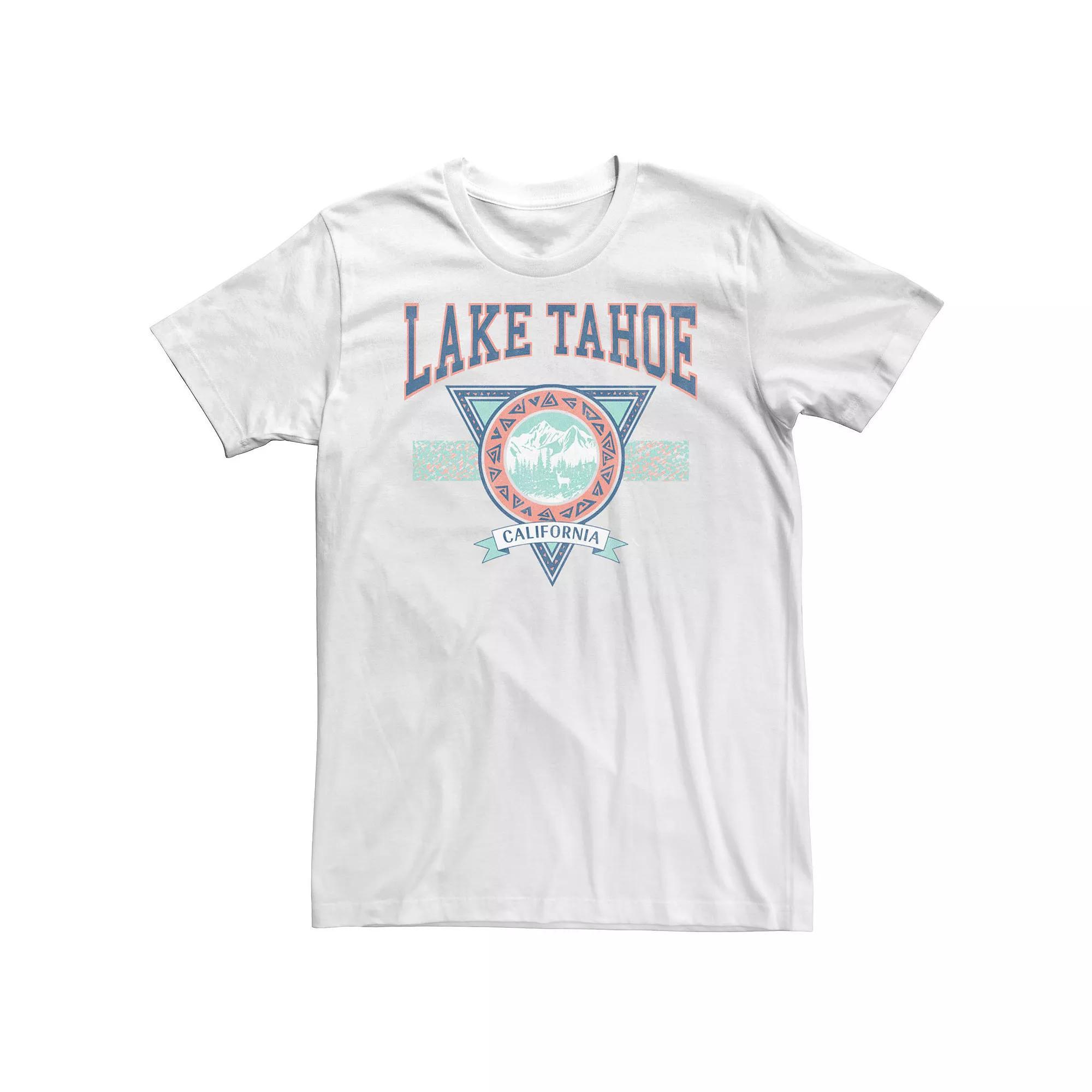Big & Tall Lake Tahoe California Graphic Tee, Men's, Size: XXL Tall, White Product Image