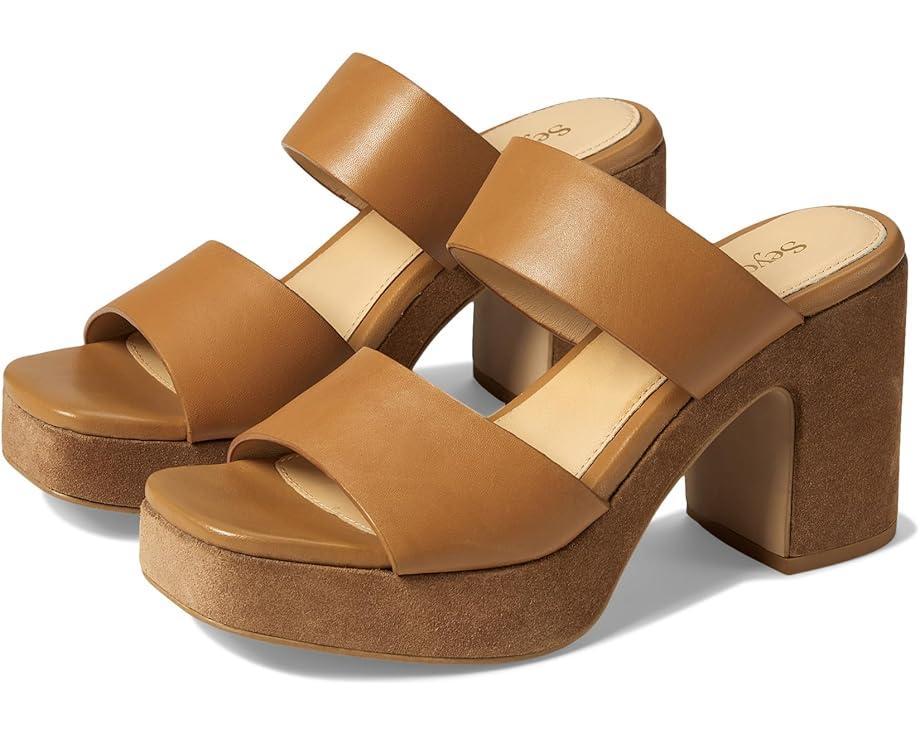 Paloma Tan Suede Bronze Sandal Product Image