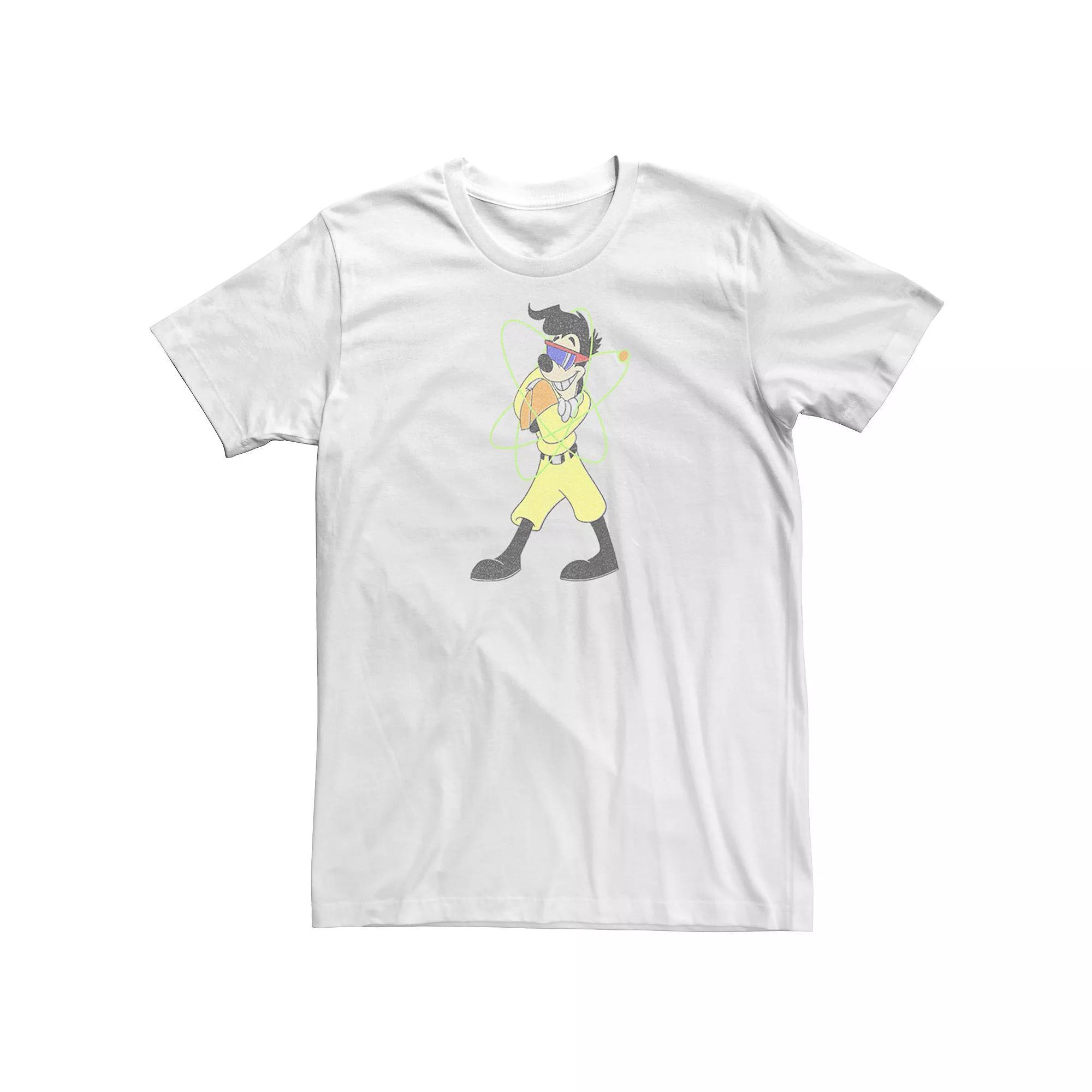 Disney's A Goofy Movie Men's Powerline Portrait Tee, Size: XL, White Product Image
