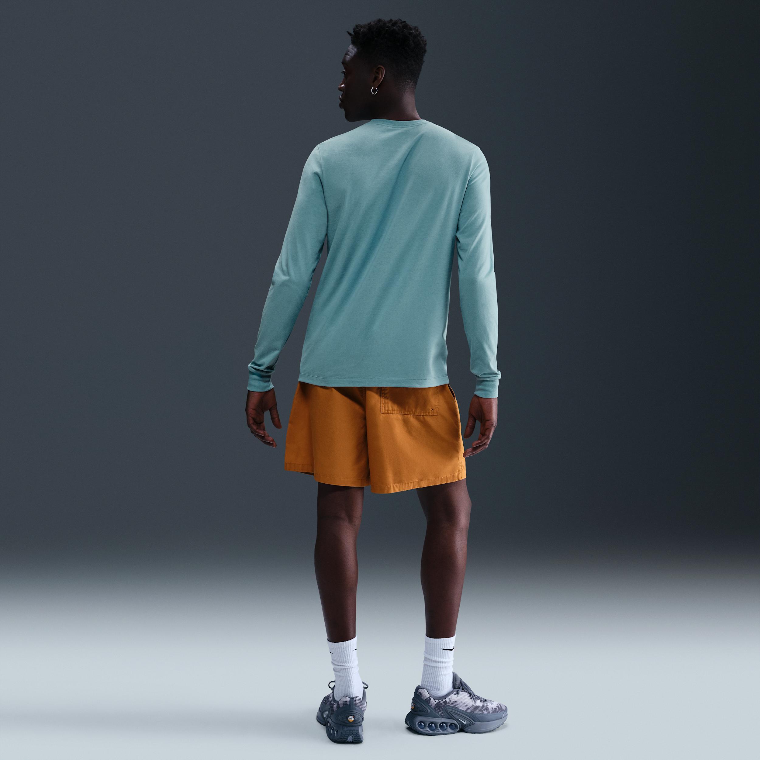 Men's Nike Sportswear Club Long-Sleeve T-Shirt Product Image